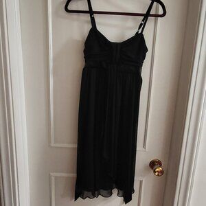 Y2K vintage Le Château Black Empire Waist Semi-Formal Dress - Size XS